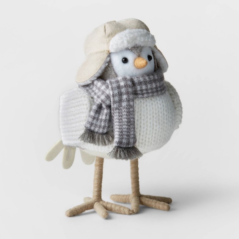 Target 🎯 Fabric Bird with Gray Scarf